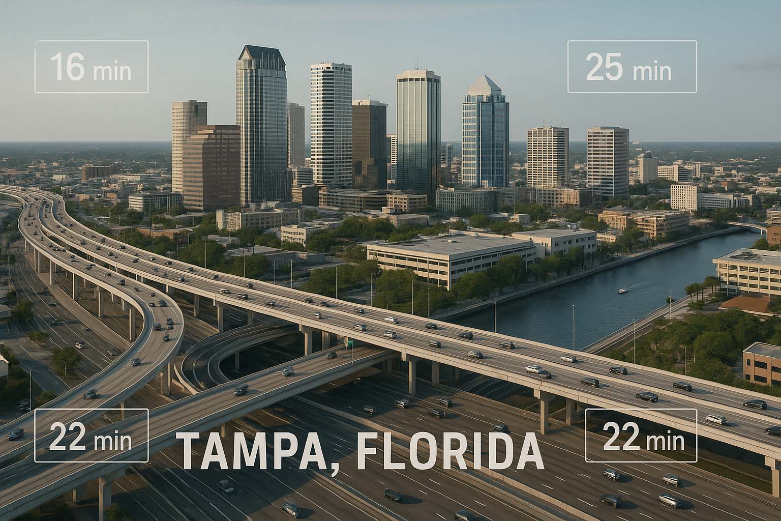 How Tampa Ranks in Commute Times