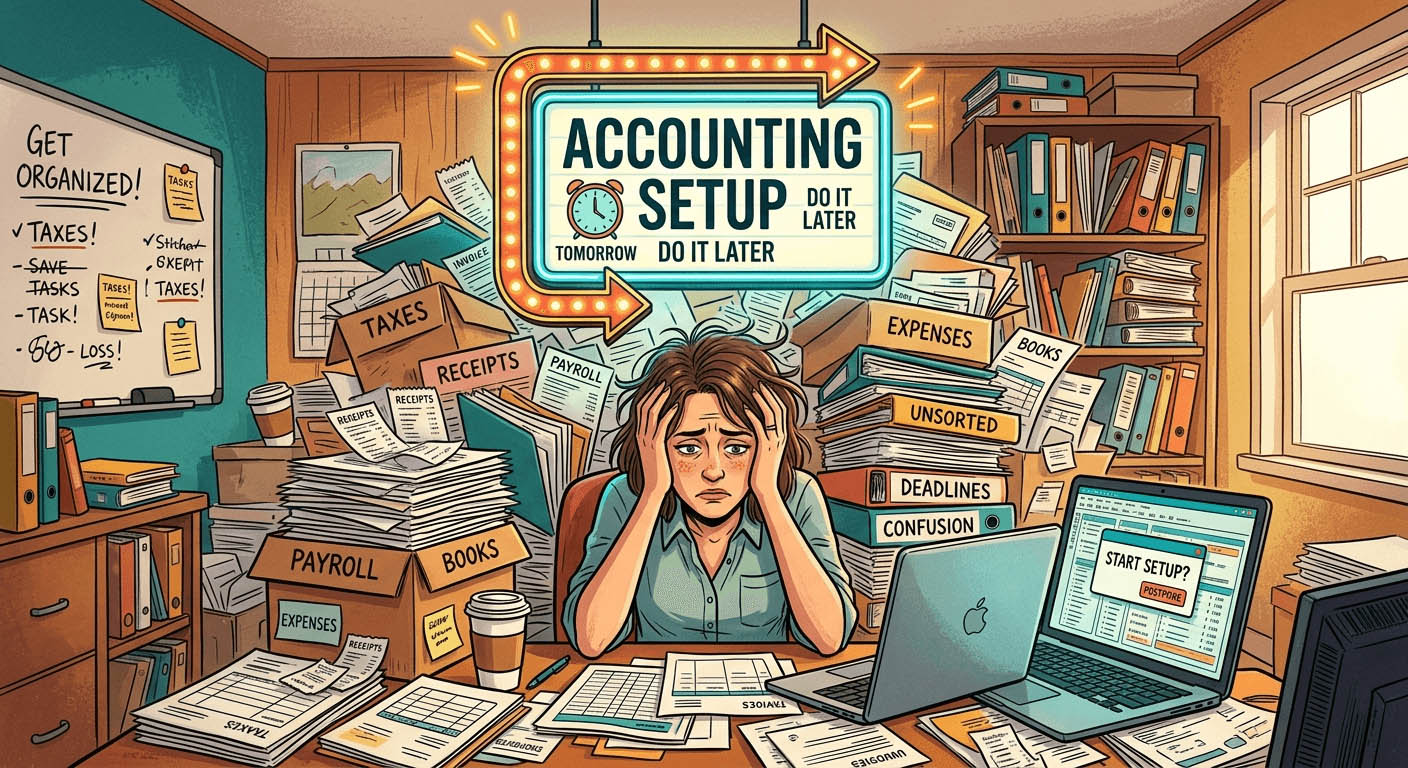 The Accounting Setup Most Small Business Owners Keep Putting Off